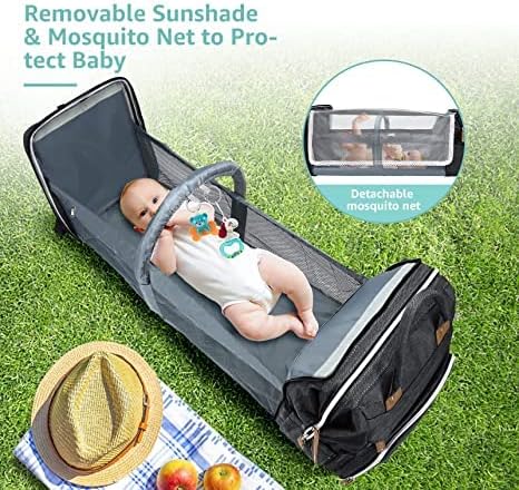 Diaper Bag Backpack,Baby Diaper Bags, Baby Shower Gifts, with Portable Diaper Pad