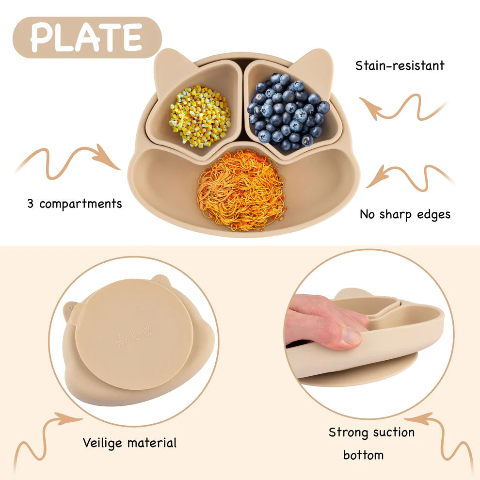 Silicone Baby Feeding Set 11pc Bundle