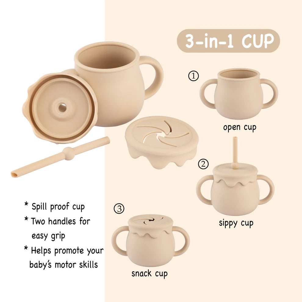 Silicone Baby Feeding Set 11pc Bundle