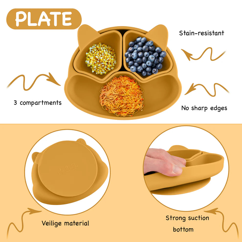 Silicone Baby Feeding Set 11pc Bundle