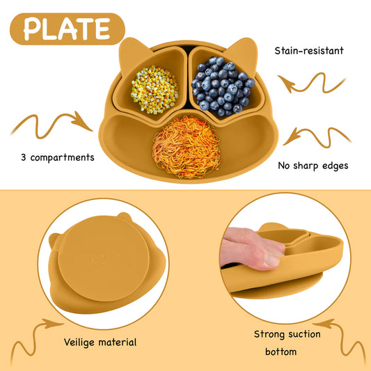 Silicone Baby Feeding Set 11pc Bundle