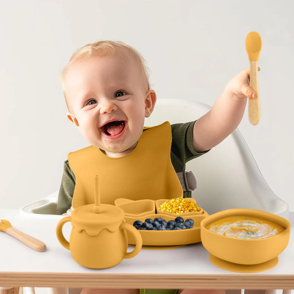 Silicone Baby Feeding Set 11pc Bundle