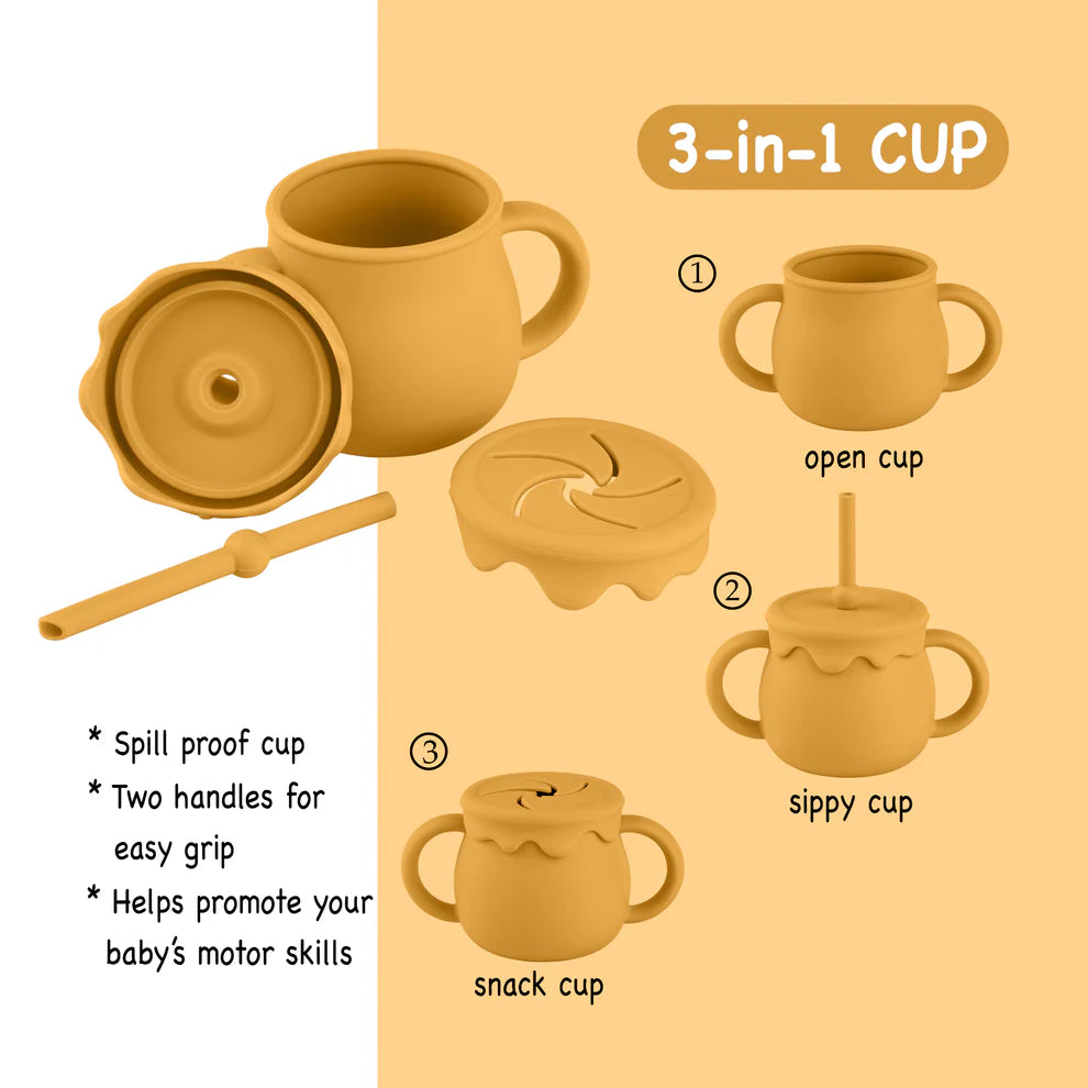 Silicone Baby Feeding Set 11pc Bundle