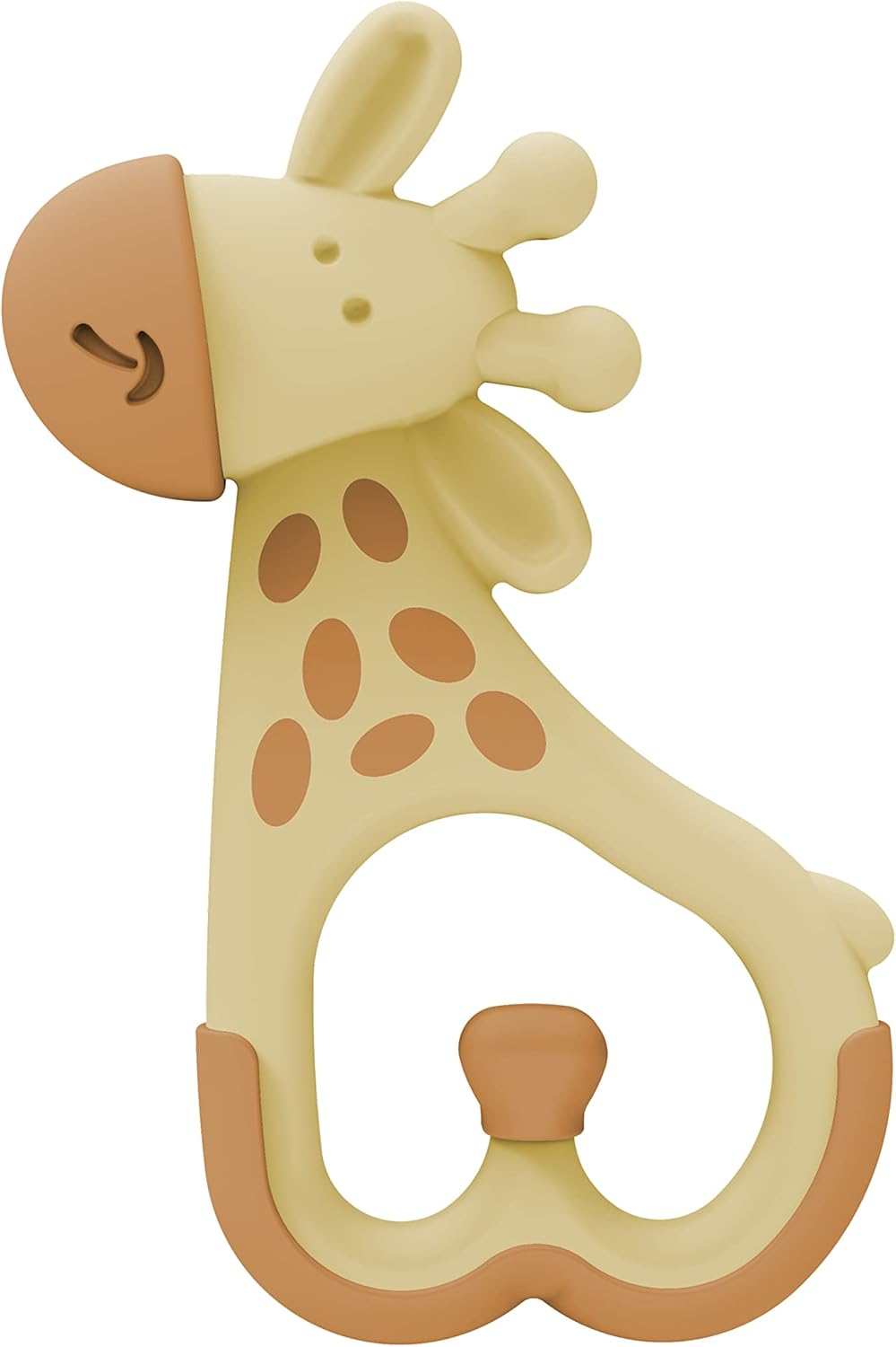 Giraffe, Massaging Baby Teether, Designed by a Pediatric Dentist, BPA Free,3m+